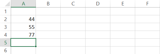 Select the cell where you want to add a function or formula