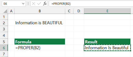 clean data to change text into proper case