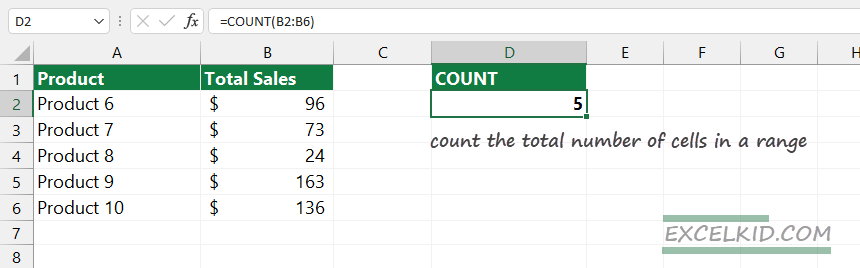 count function