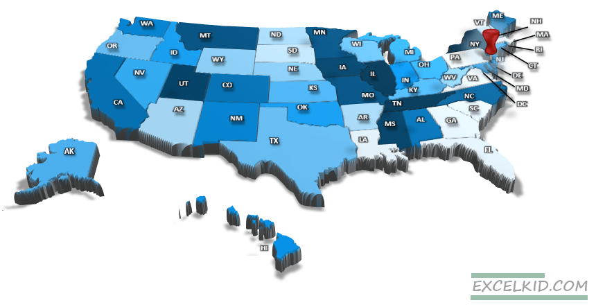 excel us map template