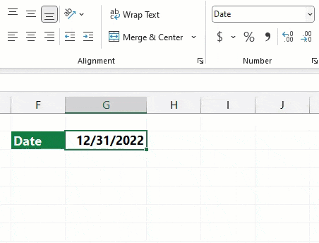 convert date to a serial number