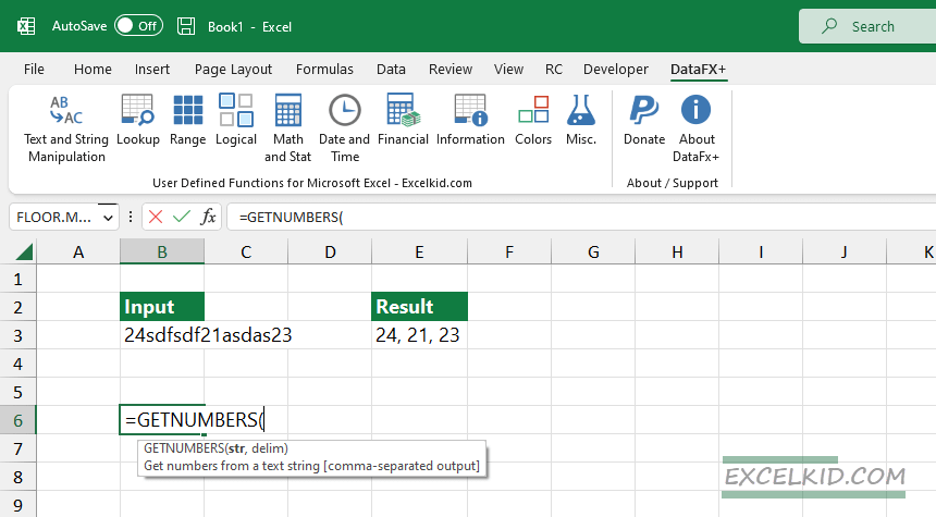 user defined functions examples for excel