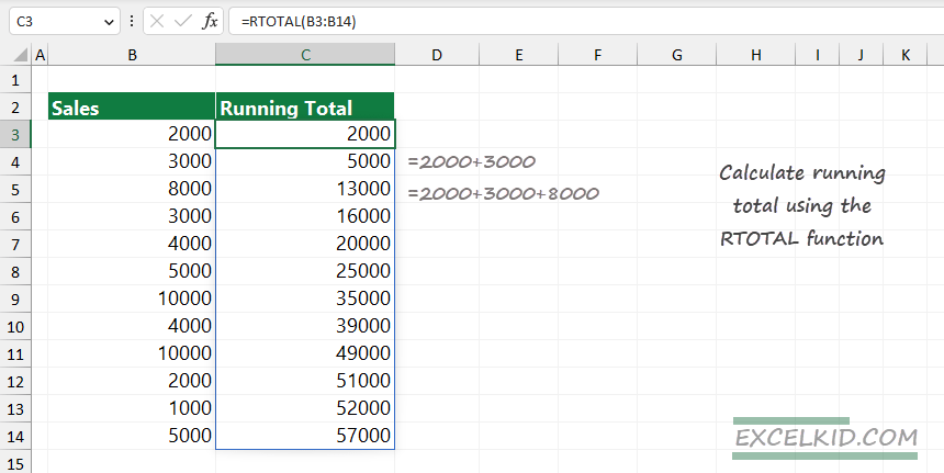 running-total-cumulative-sum-in-excel